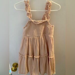 Cynthia Rowley Pink Ruffled Kids Dress